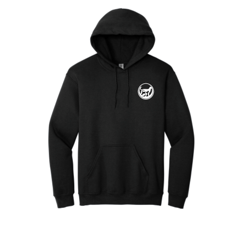 ProgressiveAnimal - EMB Gildan Heavy Blend Hooded Sweatshirt Dark