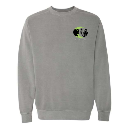 HumanBearConflicts - Pigment Dyed Crewneck Sweatshirt