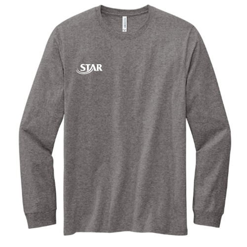 StarAutismSupport- Volunteer Knitwear Chore Long Sleeve Tee USA-Made