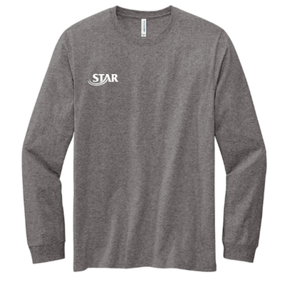 StarAutismSupport- Volunteer Knitwear Chore Long Sleeve Tee USA-Made