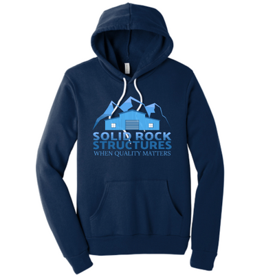 SolidRockStructures - Unisex Poly/Cotton Hooded Pull