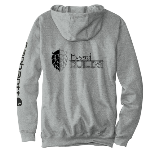 BeerdBuilds - Carhartt Midweight Hooded Logo Sweatshirt CTK288