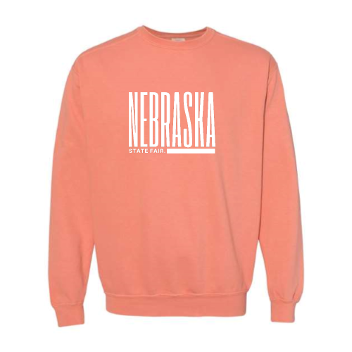 Nebraska State Fair - Comfort Colors Pigment-Dyed Crewneck Sweatshirt