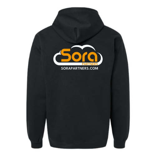SoraPartners - Gildan Softstyle Full-Zip Hooded Sweatshirt
