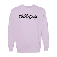 S&HPowerquip - Pigment-Dyed Crewneck Sweatshirt