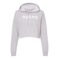 Agape - Independent Trading Women's Crop Hoodie