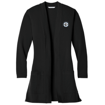 Charleston Veterinary - Port Authority Ladies Concept Long Pocket Cardigan
