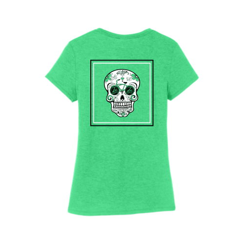 ZiaTaqueria - District Made Ladies Perfect Tri Crew Tee