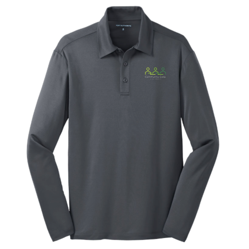 CCSM - Port Authority Silk Touch Performance Long Sleeve Polo