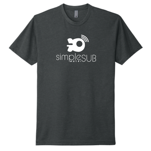 SimpleSUBWater - Unisex Next Level - CVC T-Shirt