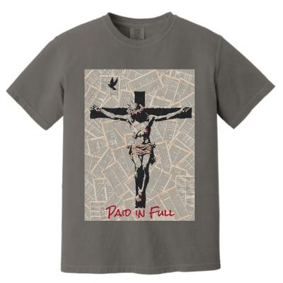 ScottTravisArt - Unisex Comfort Colors Vintage Tee v17