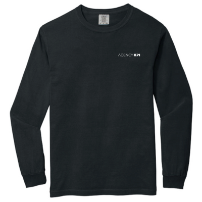 AgencyKPI - Garment Dyed Heavyweight Long Sleeve T-Shirt