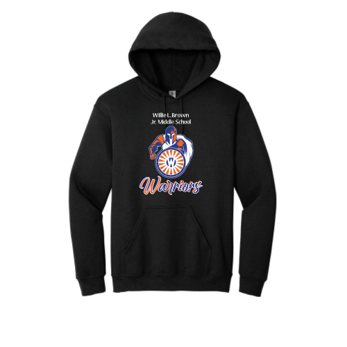 WillieBrownJr.MiddleSchool - Gildan Heavy Blend Hooded Sweatshirt