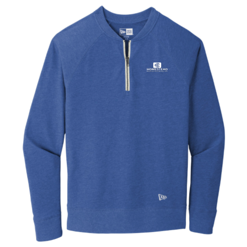 Homestead - New Era Sueded Cotton Blend 1/4-Zip Pullover