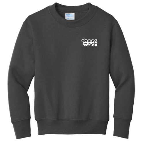 DanceTech - Port Company Youth Crewneck Sweatshirt