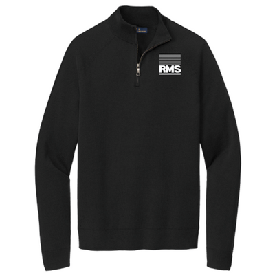 RMS - Brooks Brothers Cotton Stretch 1/4-Zip Sweater
