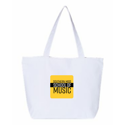 USMSoM - 24.5L Canvas Zippered Tote