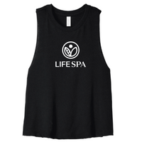 Lifetime - Racerback Cropped Tank