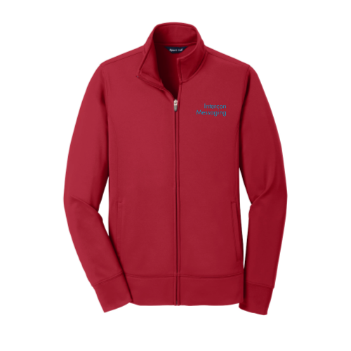 InterconMessaging - Sport-Tek Ladies Sport-Wick Fleece Full-Zip Jacket