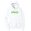 Bruss North America - Unisex Poly/Cotton Hooded Pullover Sweatshirt