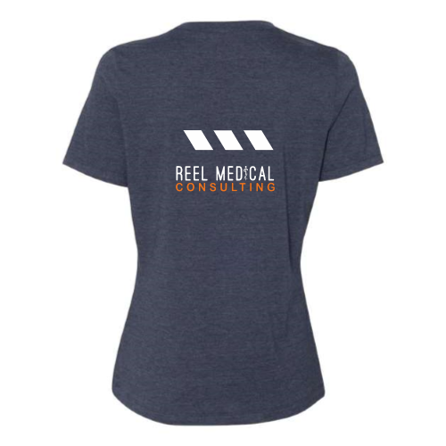 Reel Medical Consulting - Women’s Relaxed Fit Heather CVC Tee