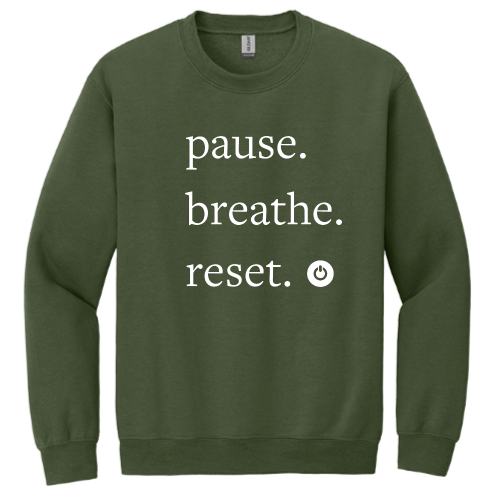 ResetBrainandBody - Gildan Heavy Blend Crewneck Sweatshirt v3