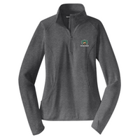 OUPT2 - Sport-Tek Ladies Sport-Wick Stretch 1/2-Zip Pullover v3