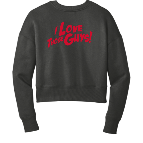 GenzRyan - District Women's Perfect Weight Fleece Cropped Crew