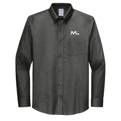 M-Comm - Brooks Brothers Wrinkle-Free Stretch Nailhead Shirt v1