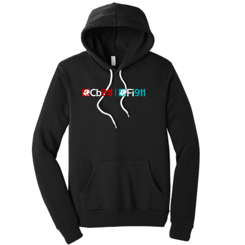 CB911 - Unisex Poly/Cotton Hooded Pullover Sweatshirt