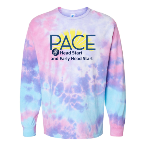 PACE - Tie-Dyed Long Sleeve T-Shirt v1