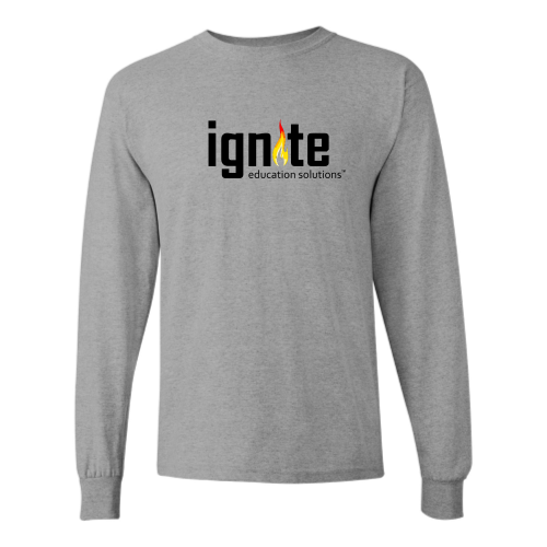 Ignite - Gildan Unisex Heavy Cotton Long Sleeve T-Shirt v2