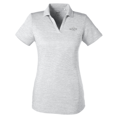 Ignite Living - Ladies Icon Heather Polo v2