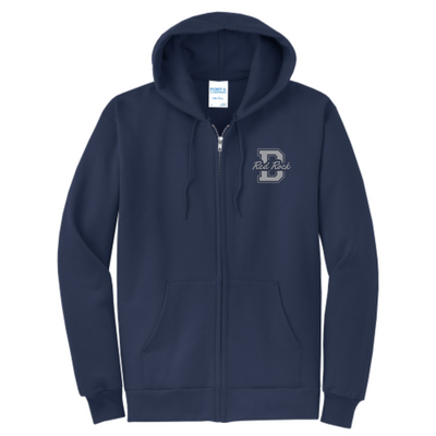 DoralRedRock - Port & Company Classic Full-Zip Hooded Sweatshirt