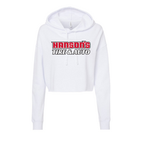 HansonsTire&Auto - Independent Trading Women's Crop Hoodie