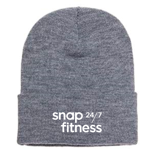 SnapFitness - Cuffed Knit Beanie