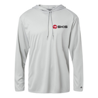 SkisPainting - B-Core Long Sleeve Hooded T-Shirt