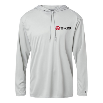 SkisPainting - B-Core Long Sleeve Hooded T-Shirt