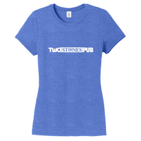 TwoStonesPub - District Made Ladies Perfect Tri Crew Tee v1