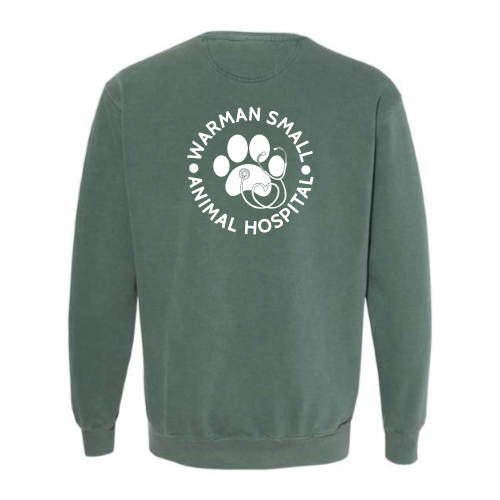 WarmanSmall - Pigment-Dyed Crewneck Sweatshirt