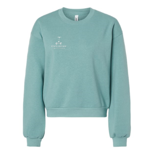 State Repair - American Apparel ReFlex Women's Fleece Crewneck Sweatshirt