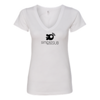 SimpleSUBWater - Next Level - Women's V-Neck