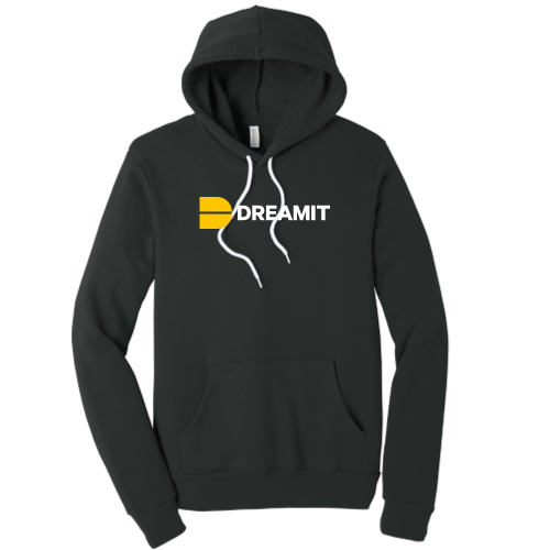 Dreamit Ventures - Unisex Poly/Cotton Hooded Pullover Sweatshirt