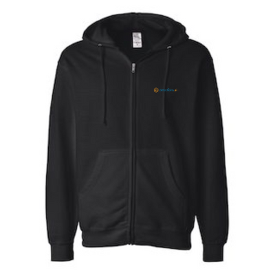 detections.ai - Unisex Midweight Full-Zip Hooded Sweatshirt