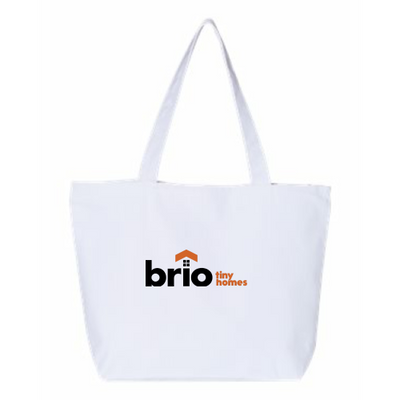 BrioTinyHomes - 24.5L Canvas Zippered Tote