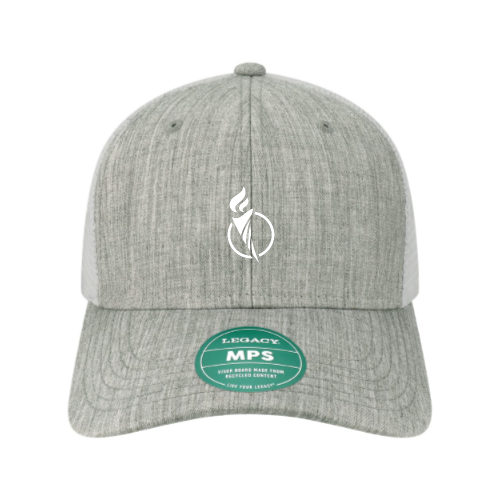 Melange Grey White