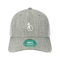 Melange Grey White