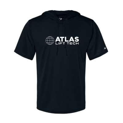 AtlasLiftTech - B-Core Hooded Men's T-Shirt
