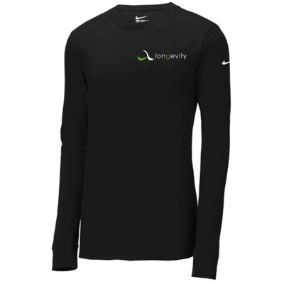 LongevityConsulting - Nike Dri-FIT Cotton/Poly Long Sleeve Tee v2