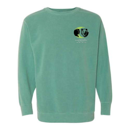 HumanBearConflicts - Pigment Dyed Crewneck Sweatshirt